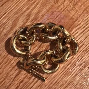 J CREW oversize link bracelet